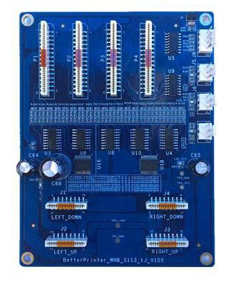 Kit de placa de impressora jato de tinta de cabeça única Inkjet 4720 para impressora de mesa