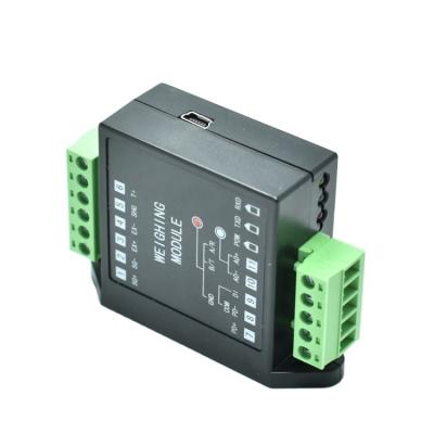 Amplificateur numérique pour cellule de charge avec sortie RS485, dimensions 145/115x80x46mm et réingénierie du logiciel de support personnalisé