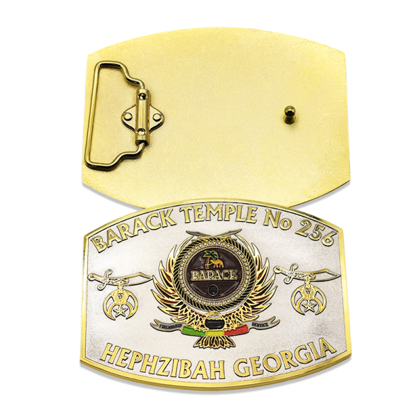 Western Custom Belt Buckle in Zinc Alloy with Customized Shape and 3-3.5 Size for Men