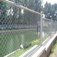 8 pieds de chaîne de l'industrie lien de sécurité de fil de ferraille galvanisée pour la cour de jardin