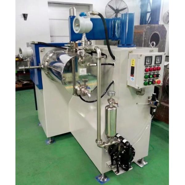 Ceramic Horizontal Pin Type Bead Mill Machine 30L For Water Based And Solvent Based Products
