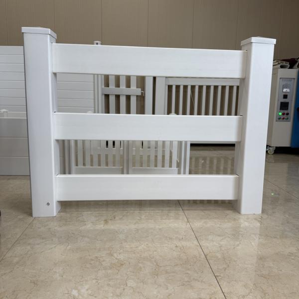 High Temp Resistance PVC Horse Fence 1.5m High Plastic Farm Fence
