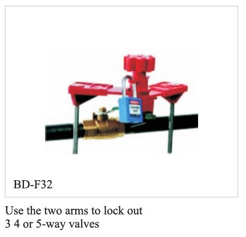 Use The Cable Attachment Safety Universal Ball Valve Lockout