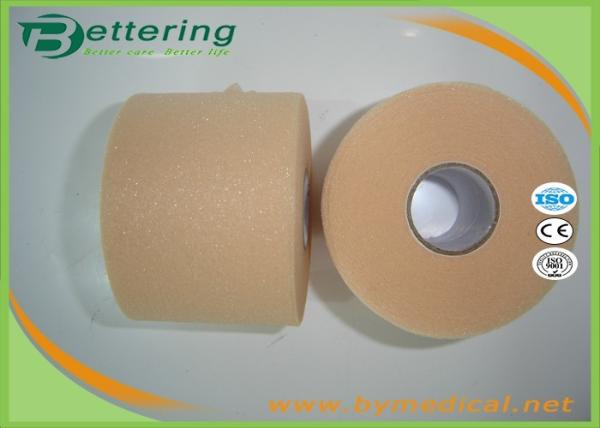 Skin Colour 7cmX27m Sports Underwrap Foam Tape Polyester Fiber Elastic Adhesive Muscle Strain Injury Roll Bandage