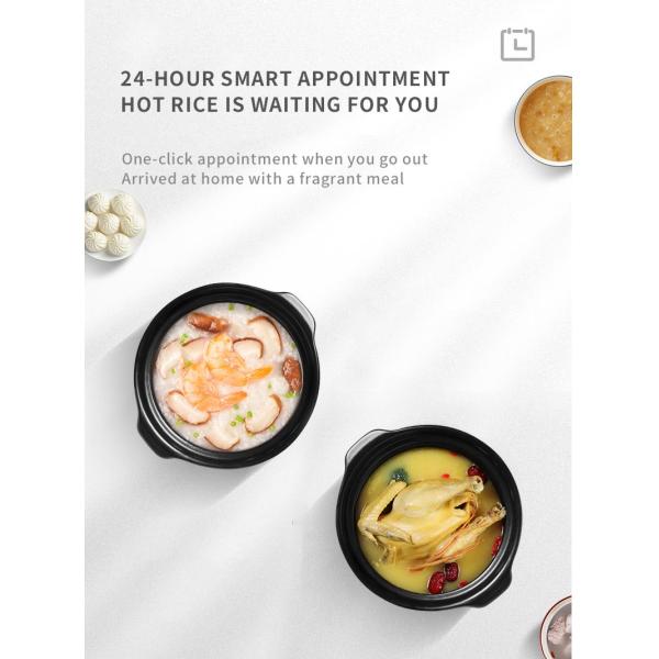 500W 3.2qt Multi Purpose Electric Rice Cooker 220V Thick Kettle Liner Three Dimensional Heating