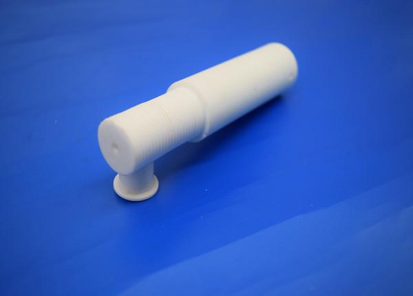 Industrial Ceramic Application 95% Alumina Ceramic Parts Threaded Rod Screw Bolt