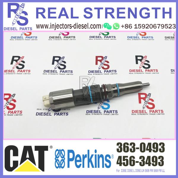 Diesel Common Fuel Rail Engine Injector 363-0493 For CAT C9.3 Excavator 336E 336E L 336E LN 568 FM 568 FM LL