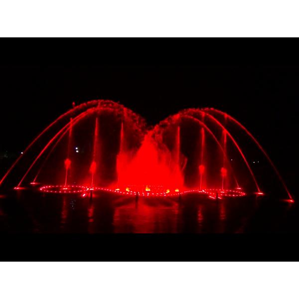Modern LED Lighting Musical Fountain Park Equipment