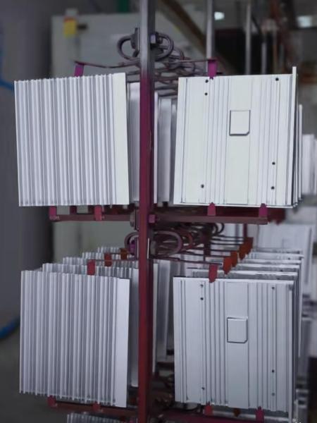 Customize Automated Anodizing Line 0.3Mpa Water Pressure For Building Materials Industry