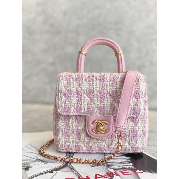 Girls Monogram Mini Designer Purses Chanel Mini Box Bag Green Pink