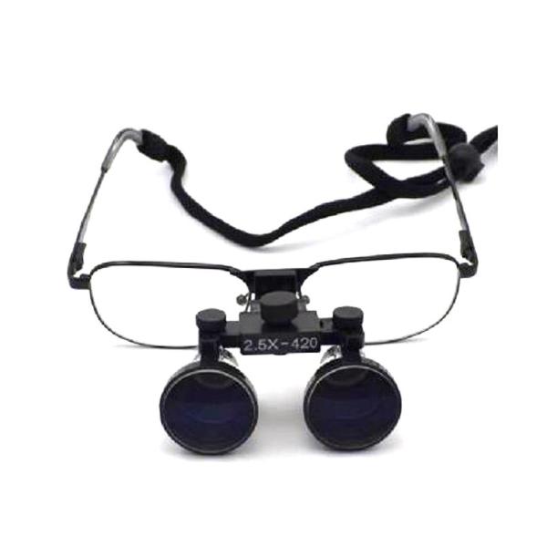 2.5 Times Dental Magnifying Loupes , Medical Optical Surgical Binocular Loupes