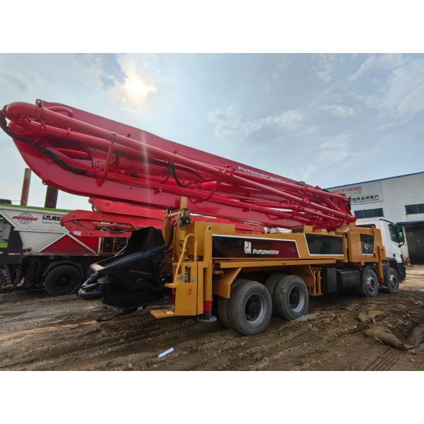 2011 Putzmeister Бетонный насос Монтируемый грузовик Насос Используемое тяжелое оборудование для готовой смеси