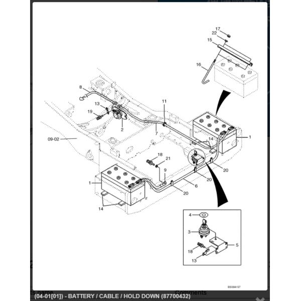 21E5-0003 Battery Relay 24V , R210-7 R210-9 R250-9 Battery Relay Switch
