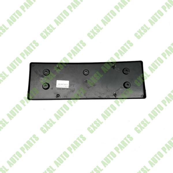For Bentley Continental GT GTC 2013-2016 Black Plastic License Frame License Plate Bracket OEM 3W3807287D 3W3807285G