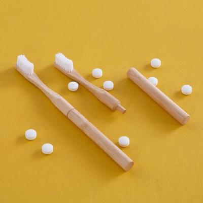 OEM Dental Toothpaste Tablets Natural Teeth Whitening Plastic Free Eco Friendly