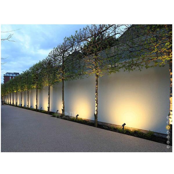 5w Aluminum Waterproof Spike Light / 3000K 220v IP65 Outdoor Spike Garden Light