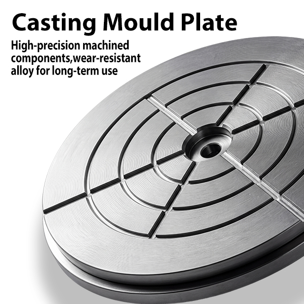 YD Easy-to-Operate PLC-Controlled Automatic Vacuum Centrifugal Casting Machine Zamak Lead Cast Large Capacity High Multi-Voltage