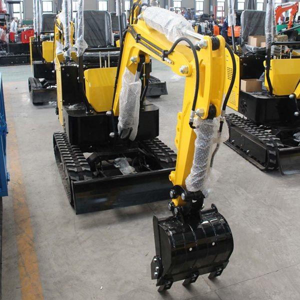 Micro miniescavadeira OEM 1200kg Mini escavadeira de esteiras ODM gasolina com certificação PA