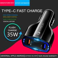 Cargador rápido portuario múltiple del coche del paladio de la carga de USB Qualcomm 3,0
