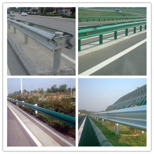 Two Wave 55KW Power Guardrail Roll Forming Machine Gearbox Or Chain Transmission