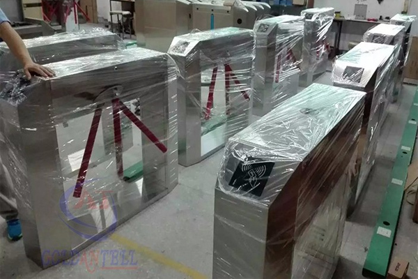 Sistemas de la entrada del torniquete del lector del código de barras de la gestión del boleto con la pantalla táctil integrada