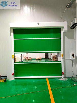                  Industry Fast Rolling Automatic Operated PVC High Speed Rapid Lift Roller Shutter Door             