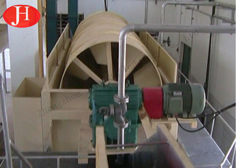 Роторный крахмал картошки шайбы 60t/H 30kw делая машину