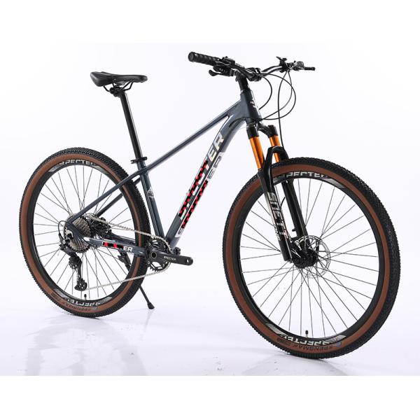 Aluminium Alloy Hollow Crankset Bicycle with SHIMANO Hydraulic Brake and Wire-controlled Air Lockable Fork