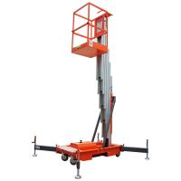 Electric Aluminum Single Mast Lift Table 9m 150kg Aerial Work Lift Platform
