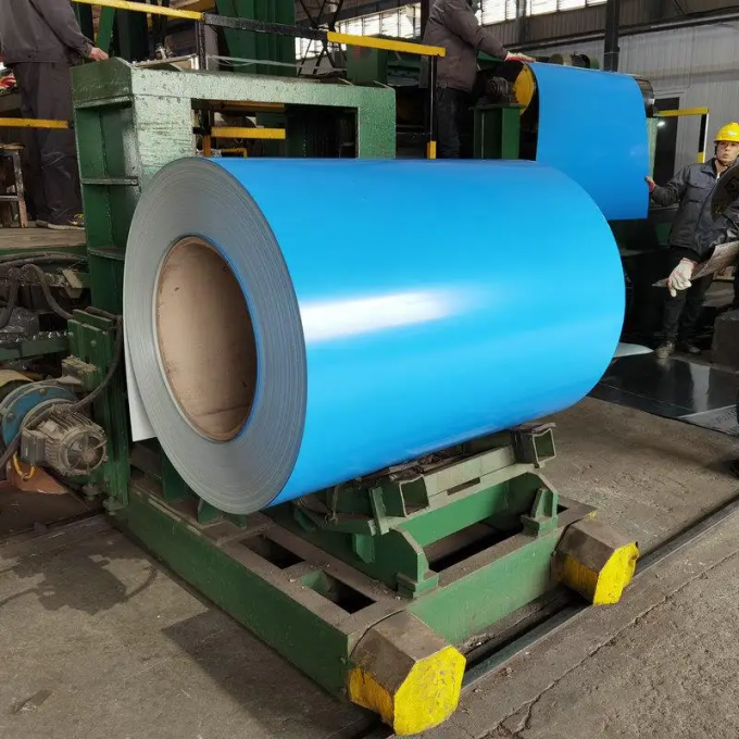 Hot Dipped PPGI Prepainted Galvanized Steel Coil Roll Color Coated 1220MM Width