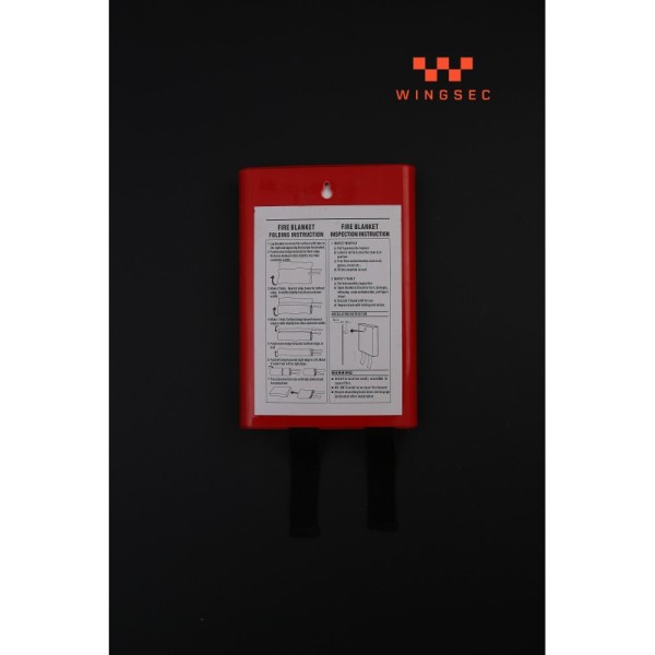 Inspect Regularly For Damage Or Contamination Fire Emergency Blanket Offering Shelflife Typically 5 To 10 Years Fire Safety Equipment for Industrial