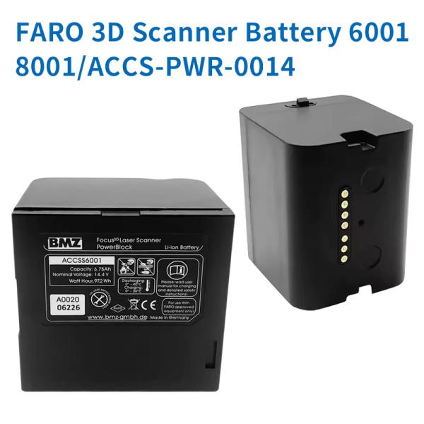 FARO 6001/8001 ACCS-PWR-0014 3D Scanner Battery Suitable for Faro X330/X120/M-70