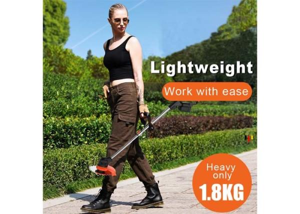 Rechargeable Hand Held Electric Grass Cutter With Telescopic Handle