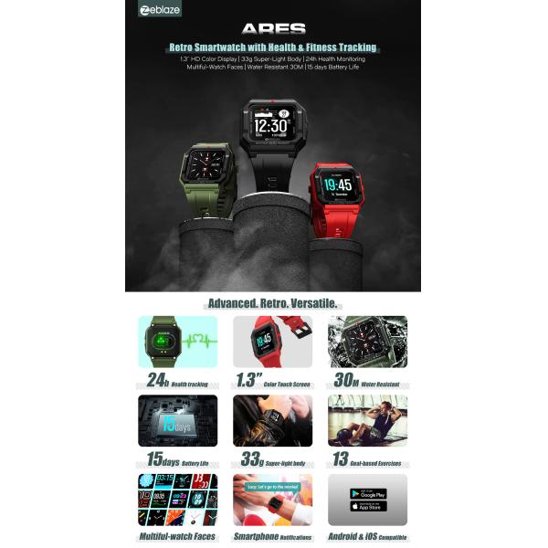 ПРИЛОЖЕНИЕ Gloryfit дозора Zeblaze разрешения RTL 8762C 240*240 умное