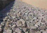 As pedras da tampa do lugar do rio galvanizaram o fio Mesh Basket de 1.8mm Gabion