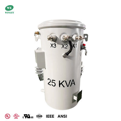 25kVA 4160Y/2400V Pole-Mounted Transformer for Oil Field Distribution