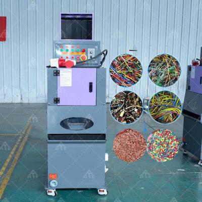 High Efficiency Small Copper Wire Cable Copper Granulator Mini Copper Wire Recycling Line