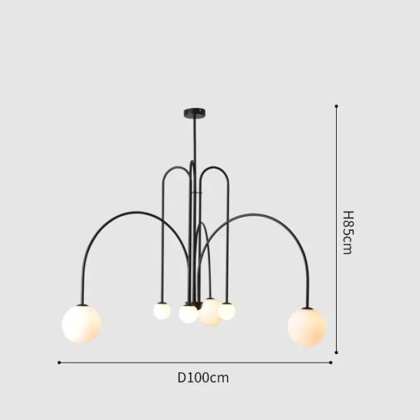 Nordic Minimalist Pendant Light for Living Room Restaurant Lamp（WH-AP-668）