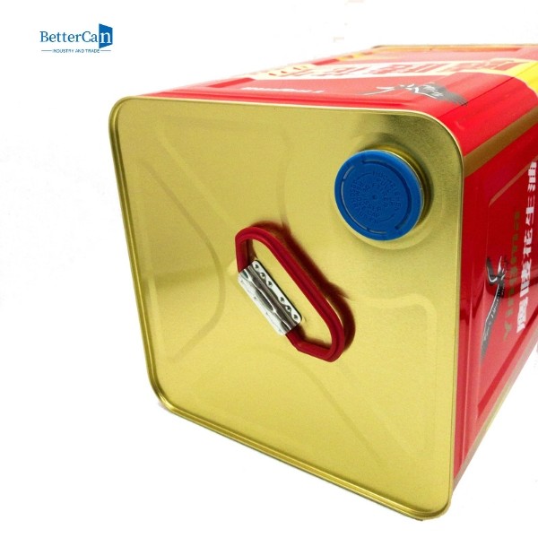 el aceite de mesa de 18L Olive Oil Tin Can Square puede con los canalones de colada