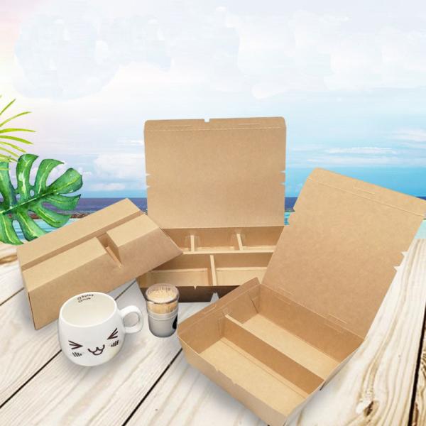 Food Paper Box Multi-Lattice Dining Box