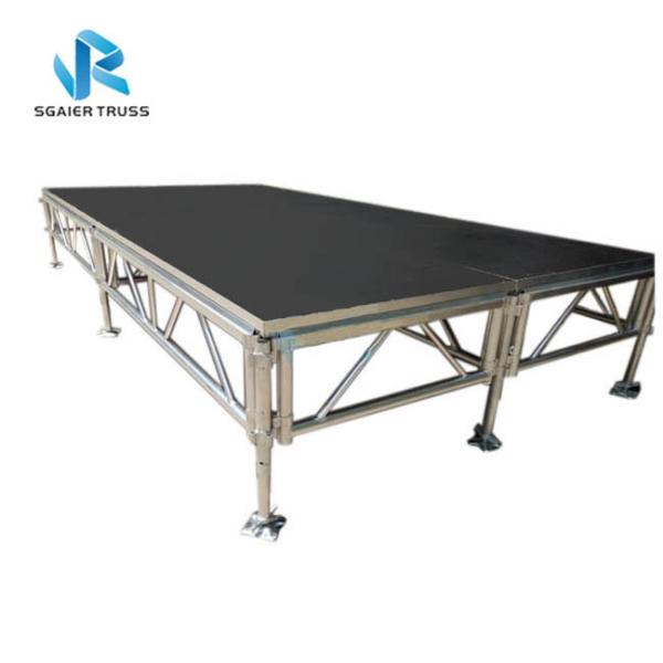 Wooden Platform Outdoor Performance Stage , Laminated Plywood Marriage Party Stage
