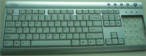 Chinese plastic computer keyboards and accessories keys,plastic ABS material, printing black keys,ODM and OEM