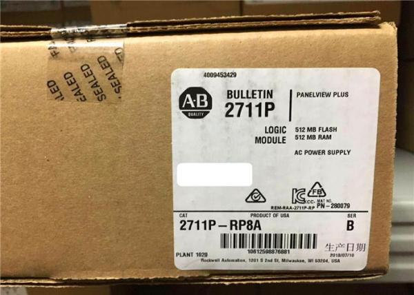 Allen-Bradley novo 2711P-RP8A /B PanelView mais 6 a C.A. do módulo de lógica 512MB