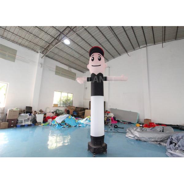 Человек танцора неба воздуха воздушного шара летчика логотипа клиента раздувной с воздуходувкой