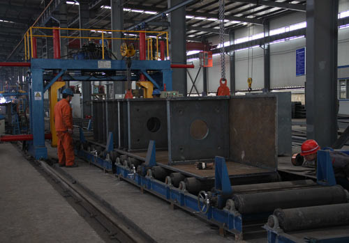 U Column Assembly Hydraulic Bending Machine Welding Process CE