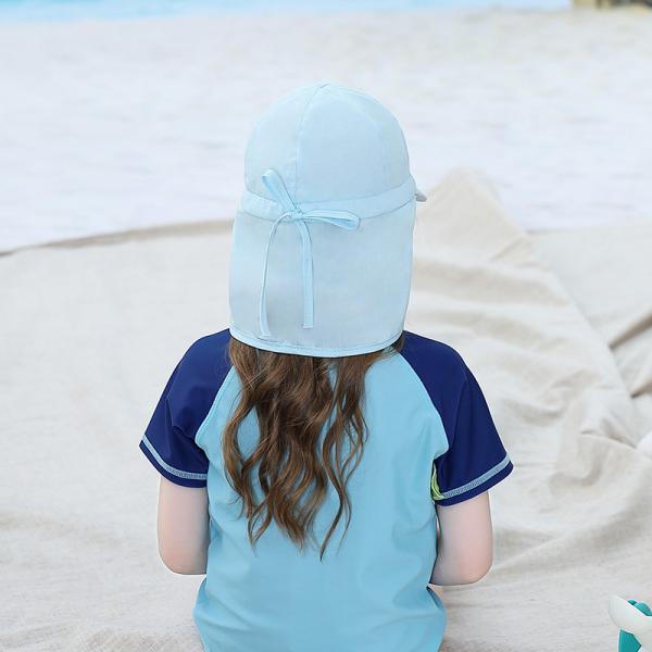 Adjustable Wide Brim Childrens Bucket Hats UV 50+ 100% Cotton
