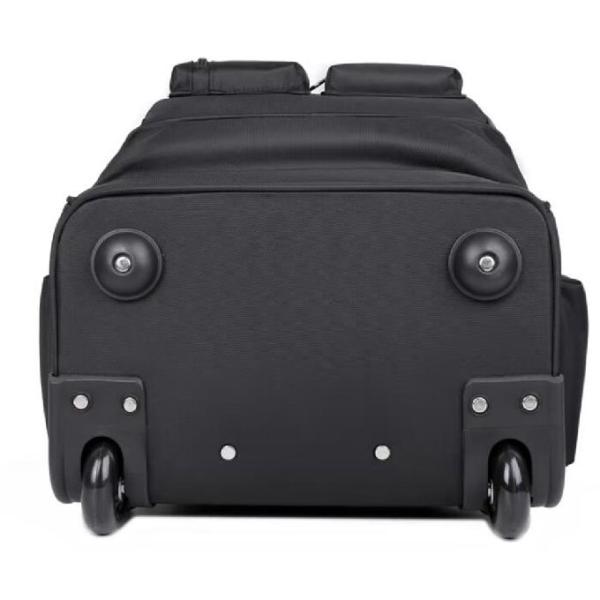 Trolley Luggage Wheeled Backpack Rolling Travel Student Laptop Backpack With 2 Wheels