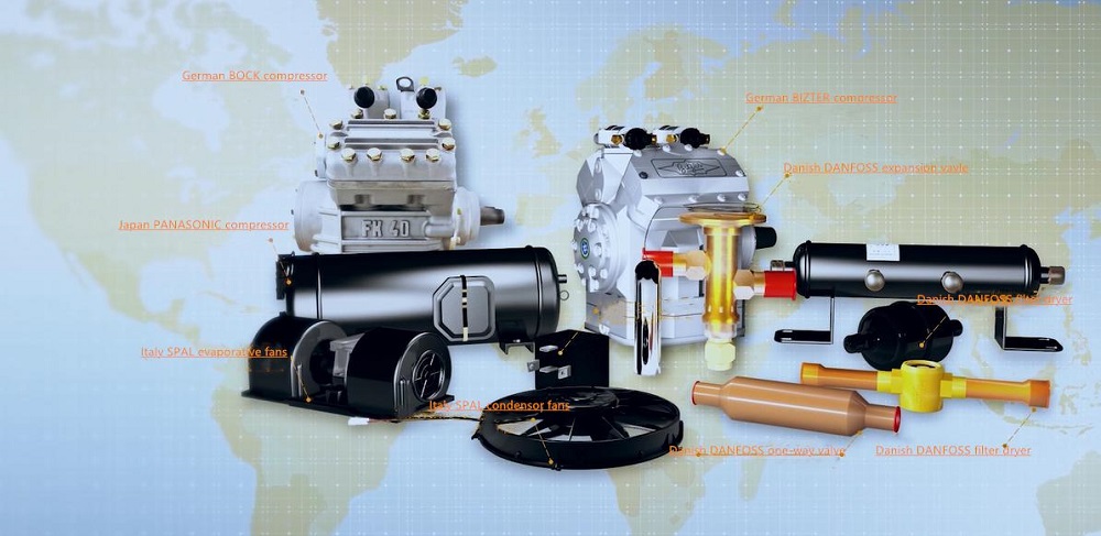 Кондиционер автомобиля R407C 80000BTU