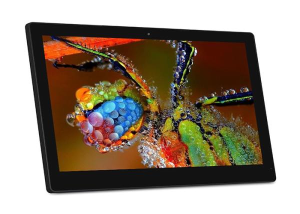 21.5 Inch Capacitive Wall Mount Digital Signage Screens High Resolution  For Bank