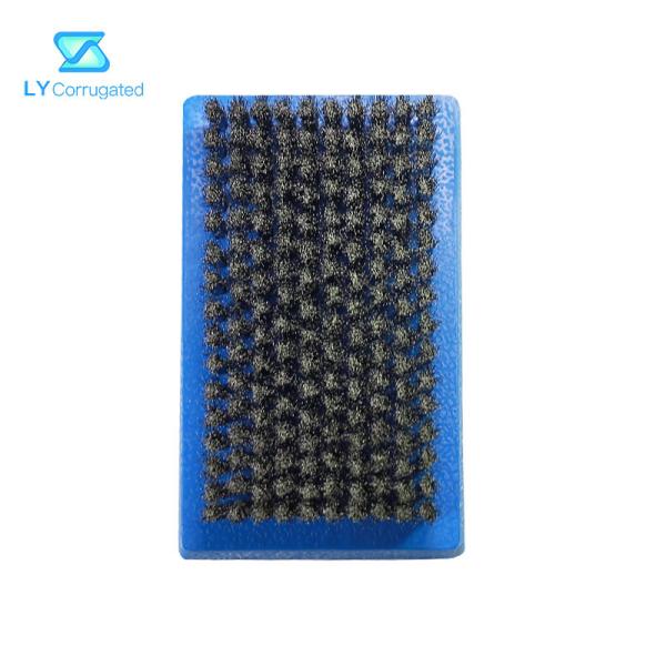 escova de fio de aço inoxidável de 500 cerdas para o rolo cerâmico de Anilox